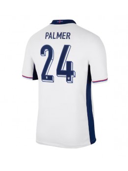 England Cole Palmer #24 Replika Hemmakläder EM 2024 Kortärmad